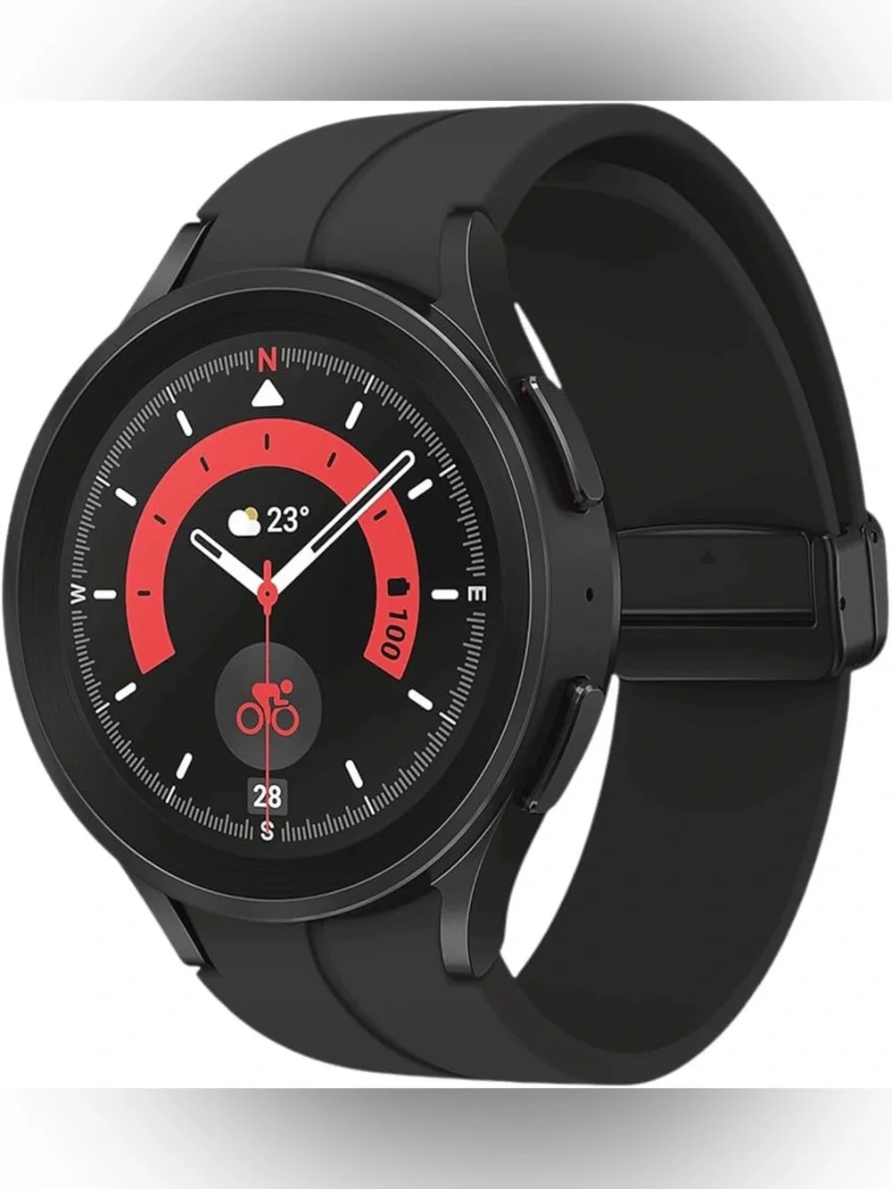 Samsung Galaxy Watch5 pro titanium Smartwatch 45 mm LTE - Black